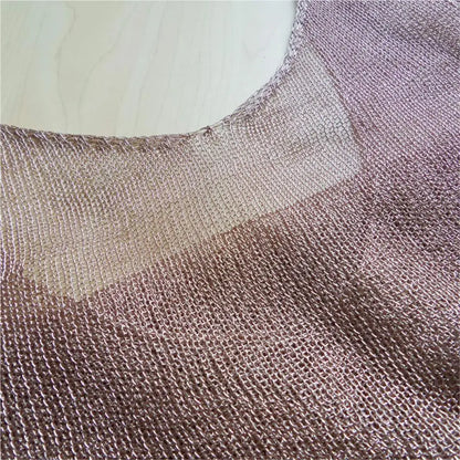 Robe de plage transparente en maille pailletée pour femme