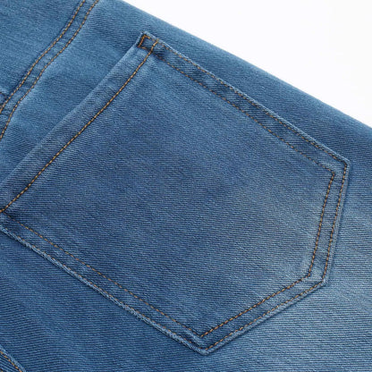 Jean évasé femme taille haute – coupe amincissante
